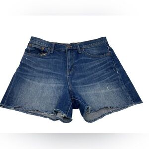 Madewell womens high rise denim shorts size 30